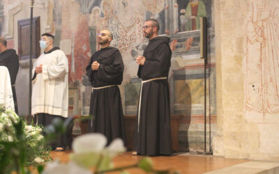 Professione temporanea di Fr. Tony D’Elia e di Fr. Daniele Colitta.