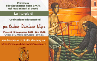 Ordinazione Diaconale di Fr. Cosimo Damiano NIGRO