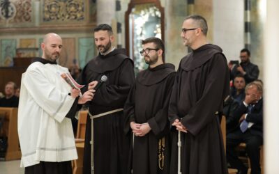 Professione solenne di Fr. Alfonso COSI, Fr. Bruno DEL MASTRO, Fr. Giuliano SANTORO.