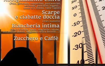 Raccolta estiva per la Casa Circondariale “Borgo San Nicola” di Lecce