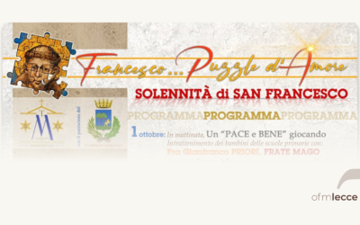 VIII centenario della morte di san Francesco: a Squinzano un ricco programma tra fede, arte, teatro e solidarietà