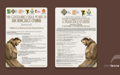 VIII centenario della morte di San Francesco: a Manduria un ricco programma di fede, arte e comunità