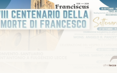 Solennità di San Francesco 2026 – Convento Sant’Antonio a Fulgenzio (Lecce)